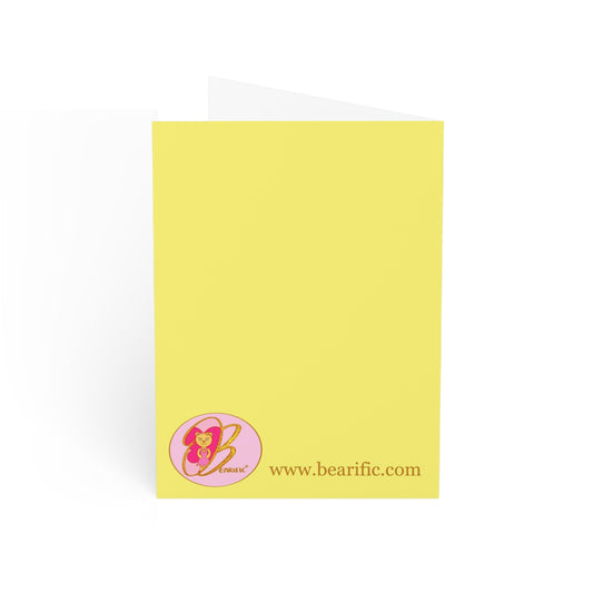 Bearific Bee Happy Greeting Cards