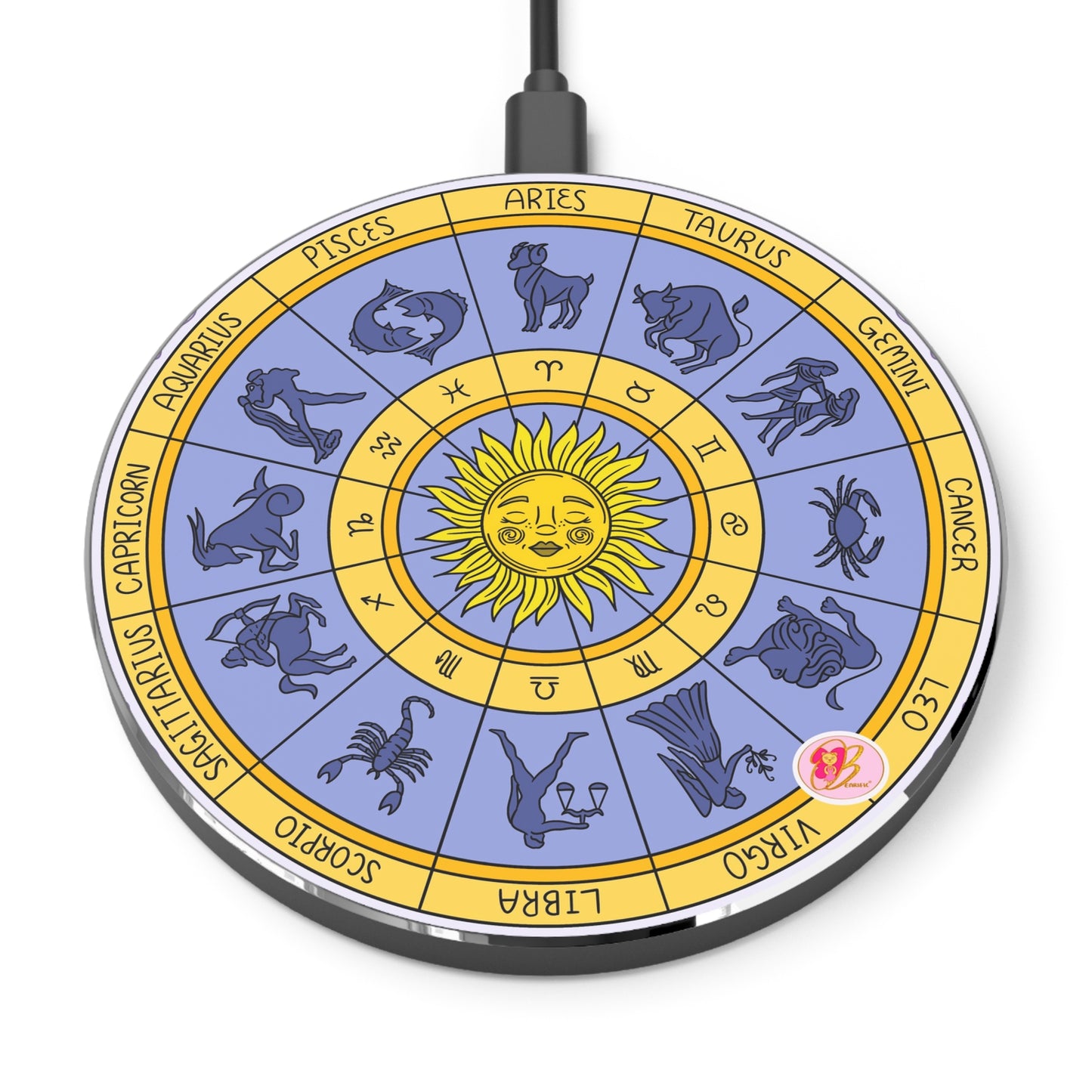 Bearific Sun Sign Wireless Charger
