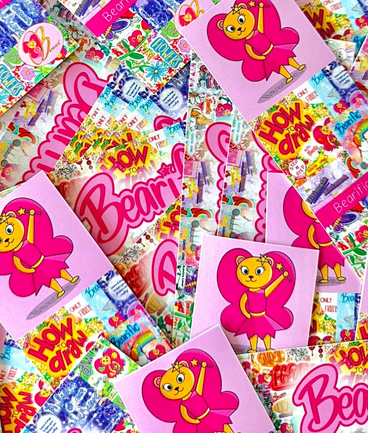 Bearific Bookmark (1 bookmark: designs on both sides)