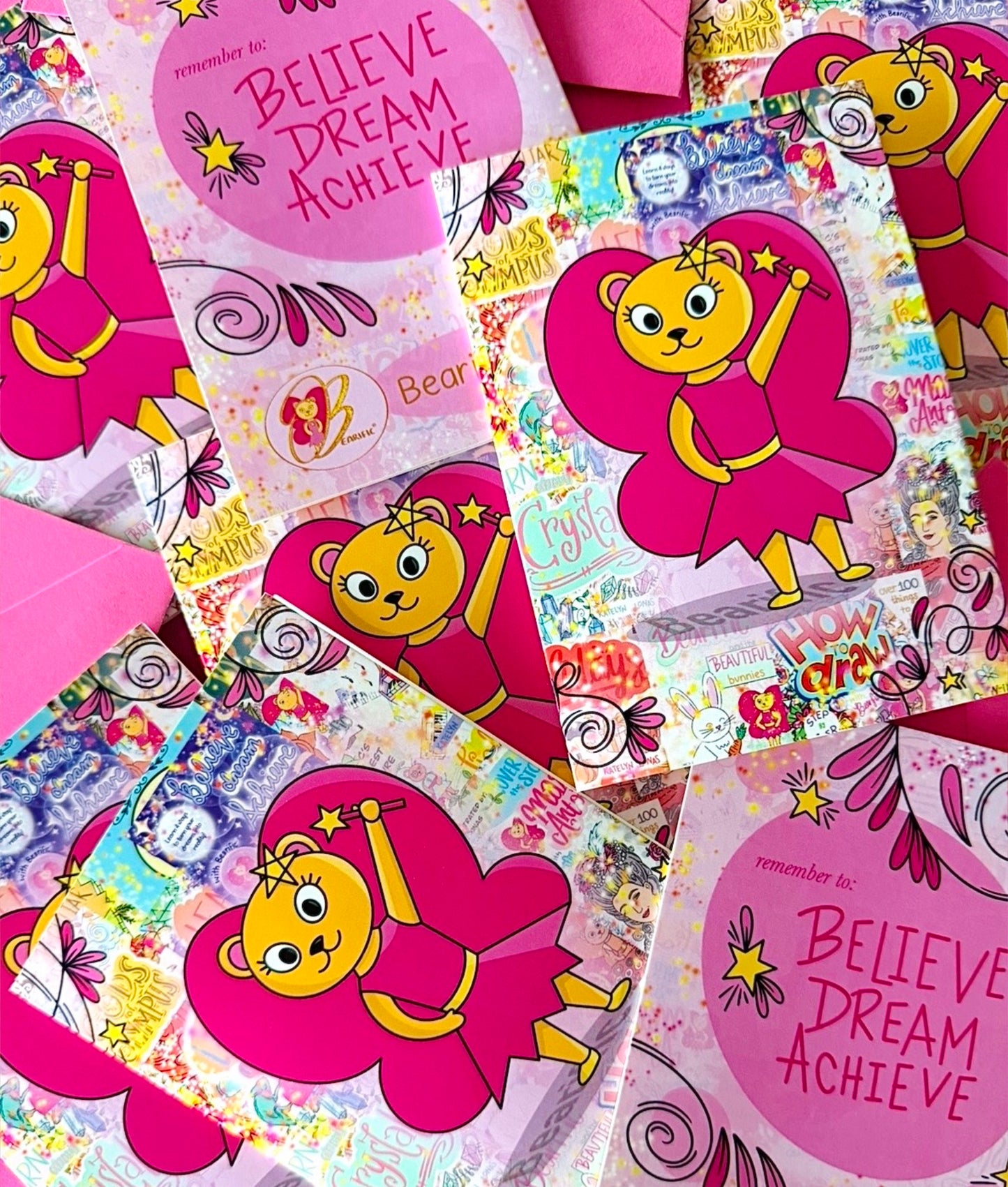Bearific Greeting Cards (10 cards with envelopes: card designs on both sides)