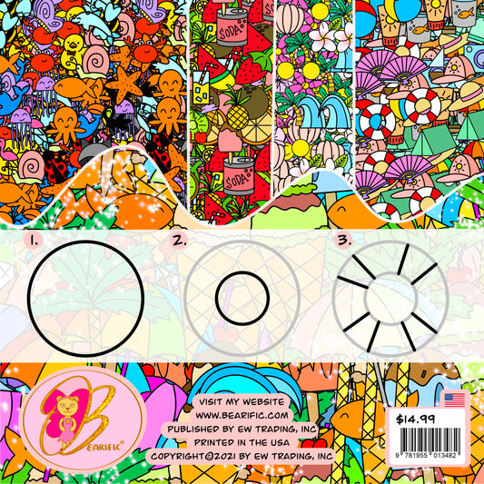 How to draw with Bearific STEP BY STEP SUMMER THEME