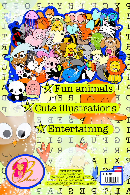 The Ultimate Word Search with Bearific Animal Theme