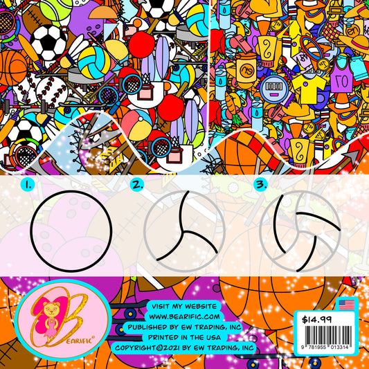 How to draw with Bearific STEP BY STEP SPORT THEME