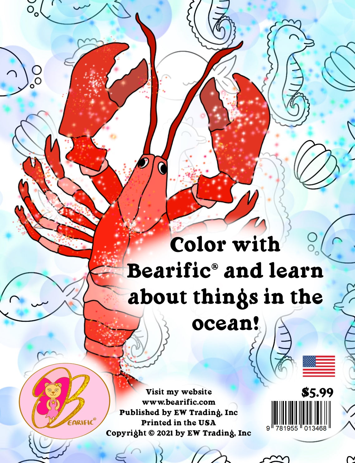 Bearific's Coloring Book: Ocean Edition