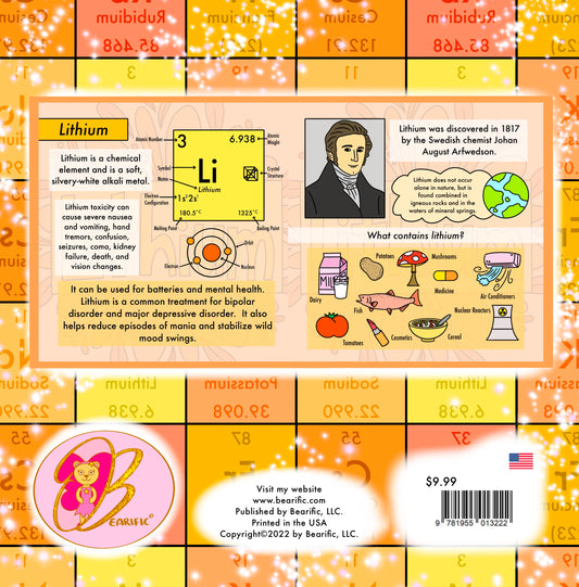 Learn About Alkali Metals with Bearific