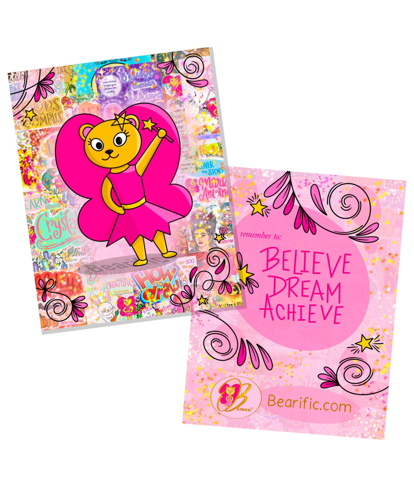 Bearific Greeting Cards (10 cards with envelopes: card designs on both sides)
