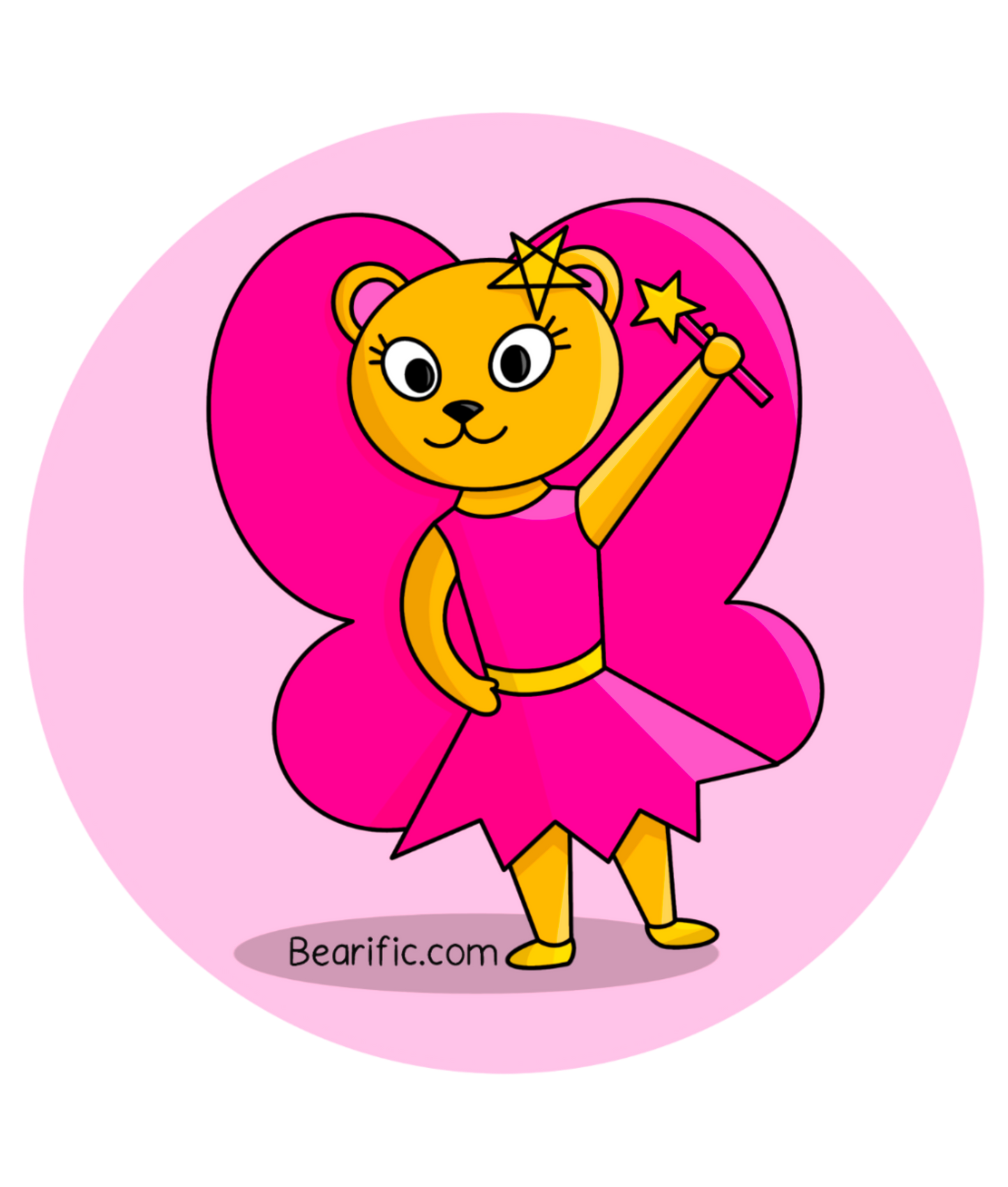 Bearific Stickers (2 stickers)