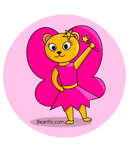Bearific Stickers (2 stickers)