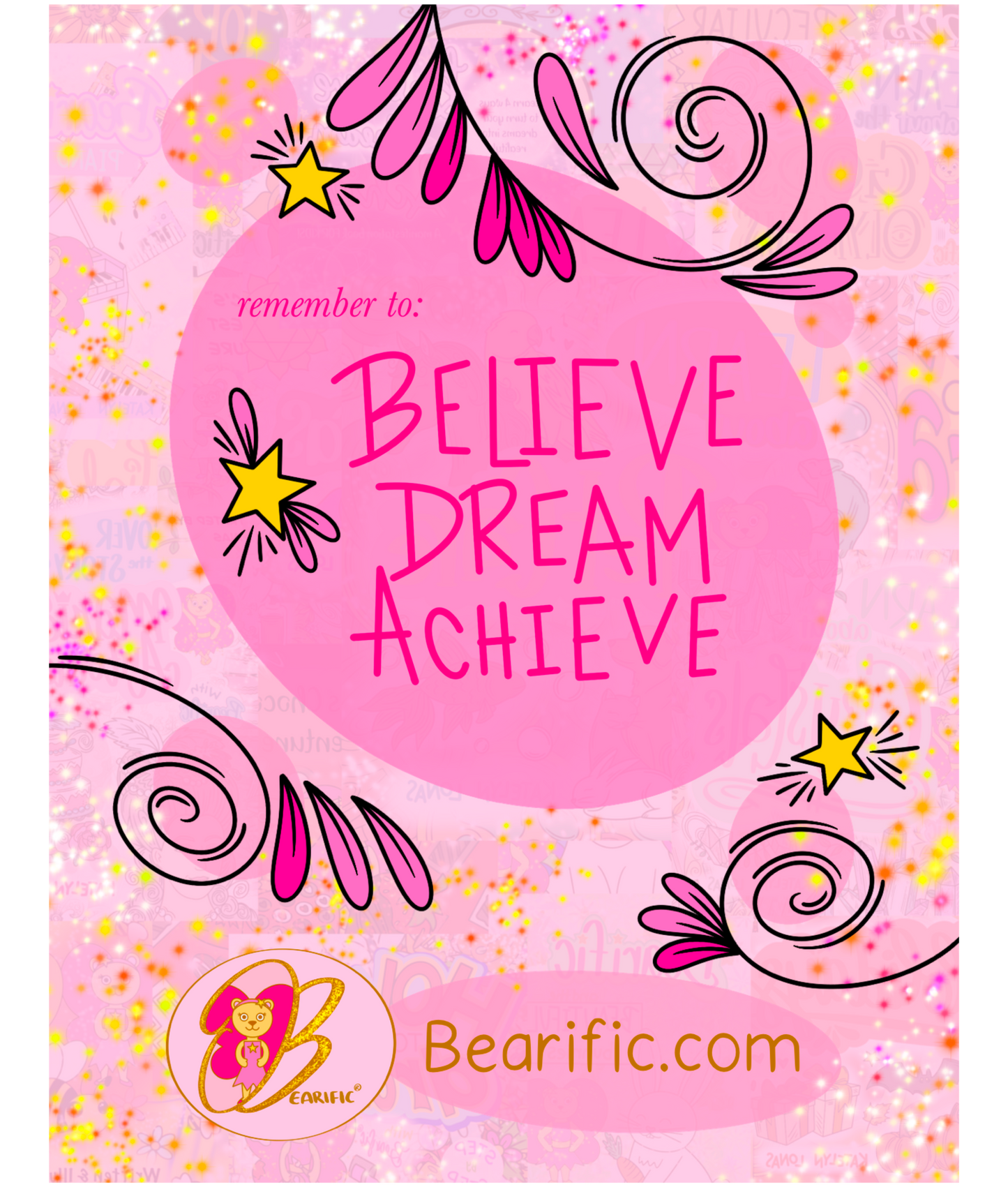 Bearific Greeting Cards (10 cards with envelopes: card designs on both sides)