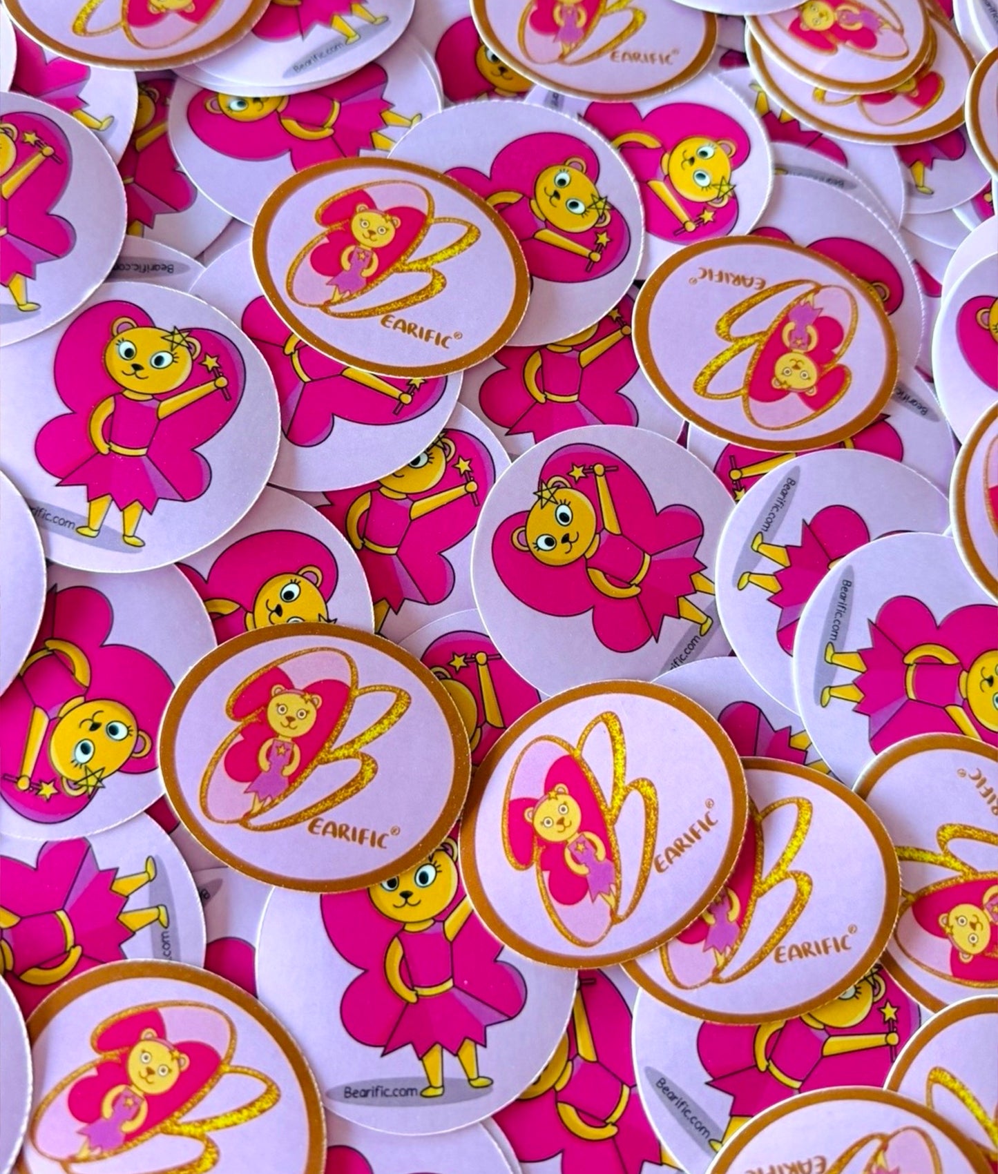Bearific Stickers (2 stickers)