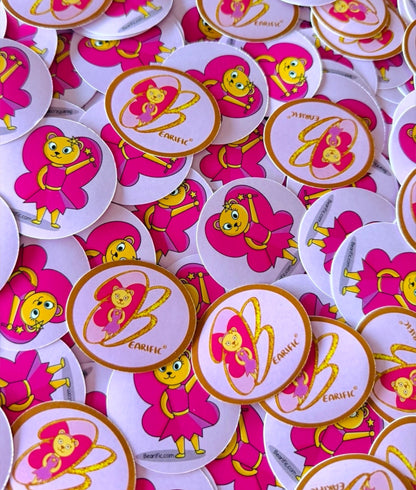 Bearific Stickers (2 stickers)