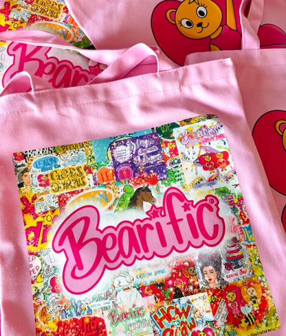 Bearific Tote Bag (1 bag: designs on both sides)