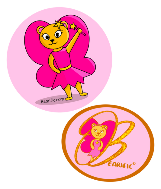 Bearific Stickers (2 stickers)