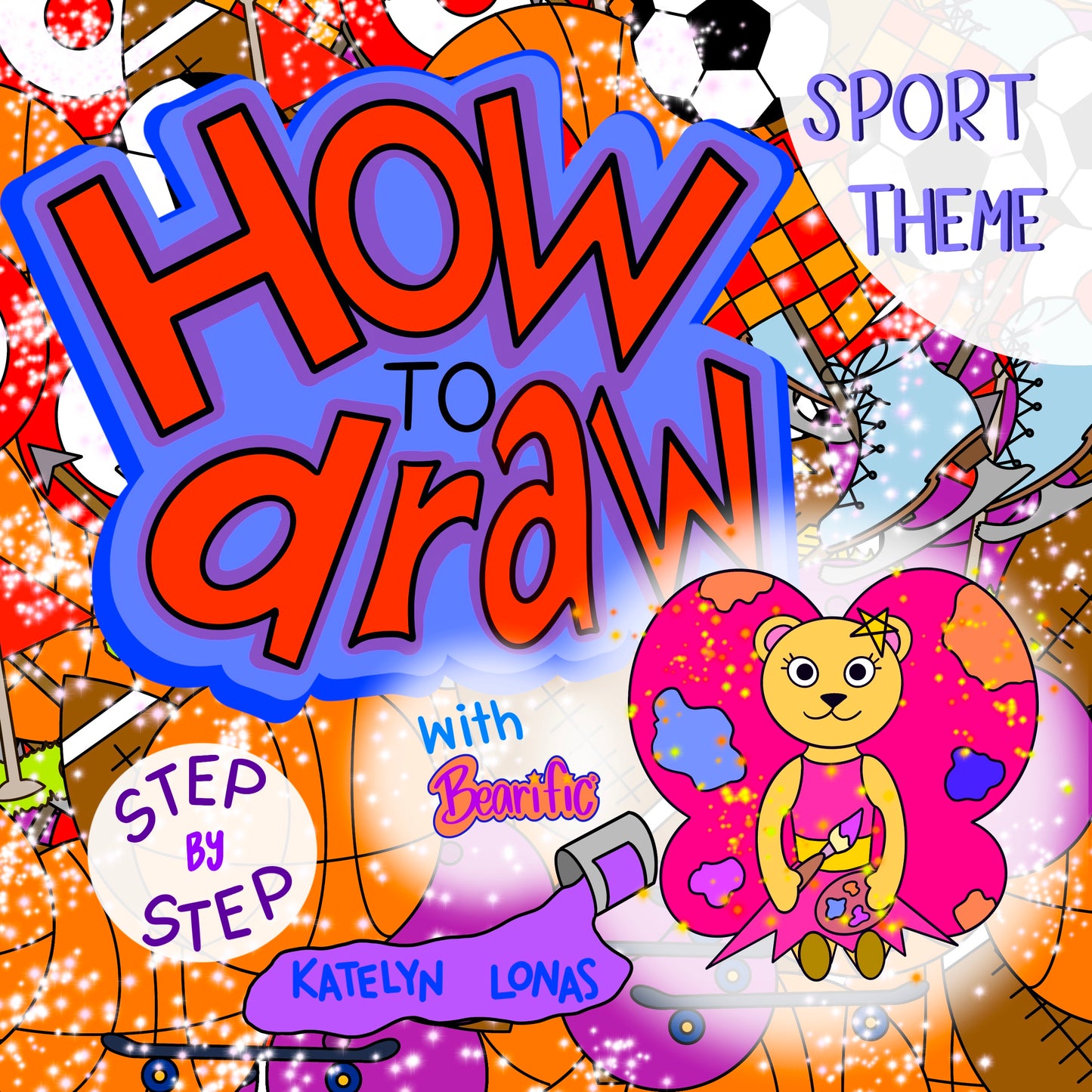 How to draw with Bearific® STEP BY STEP SPORT THEME
