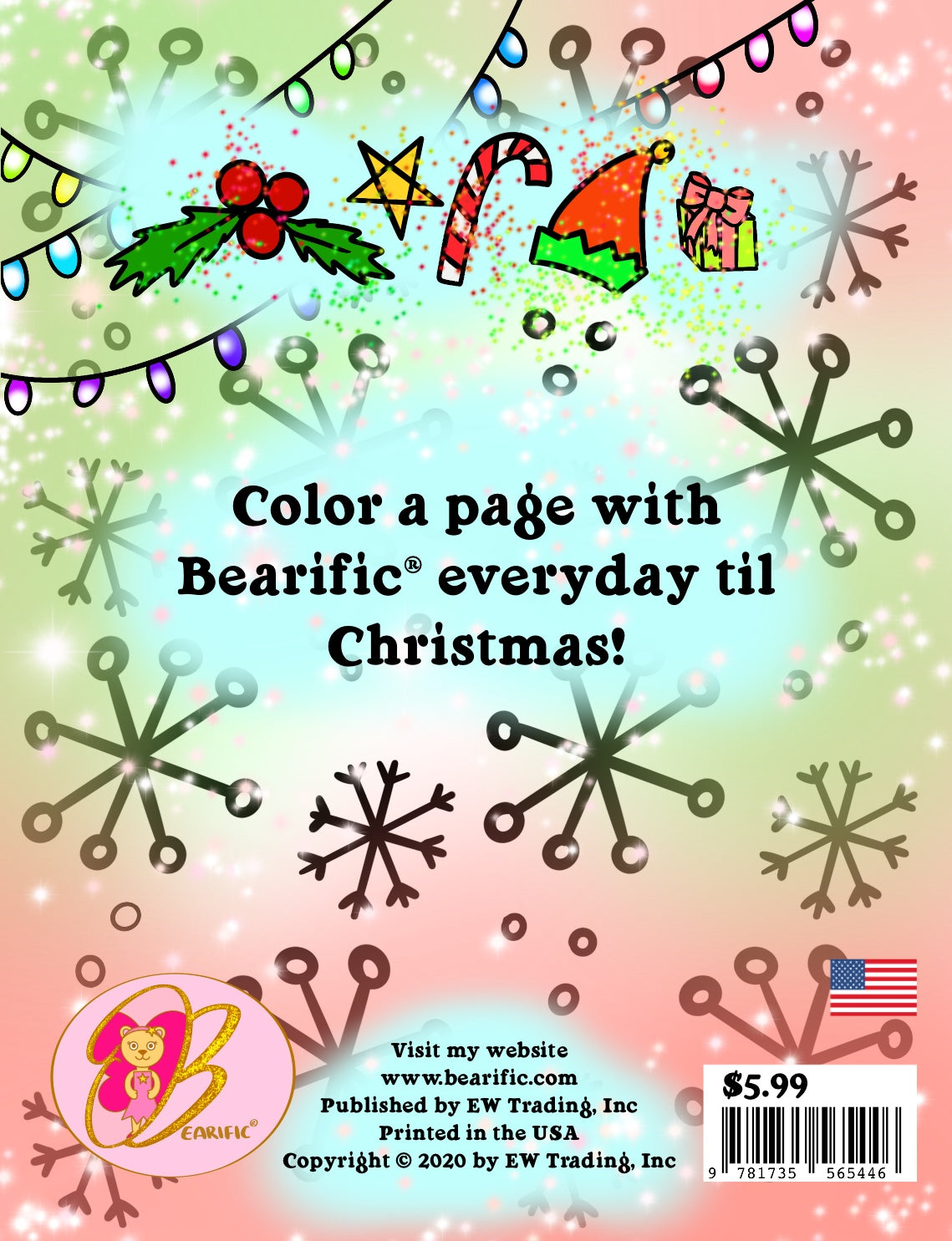 Bearific’s® Coloring Book: Christmas Countdown Edition