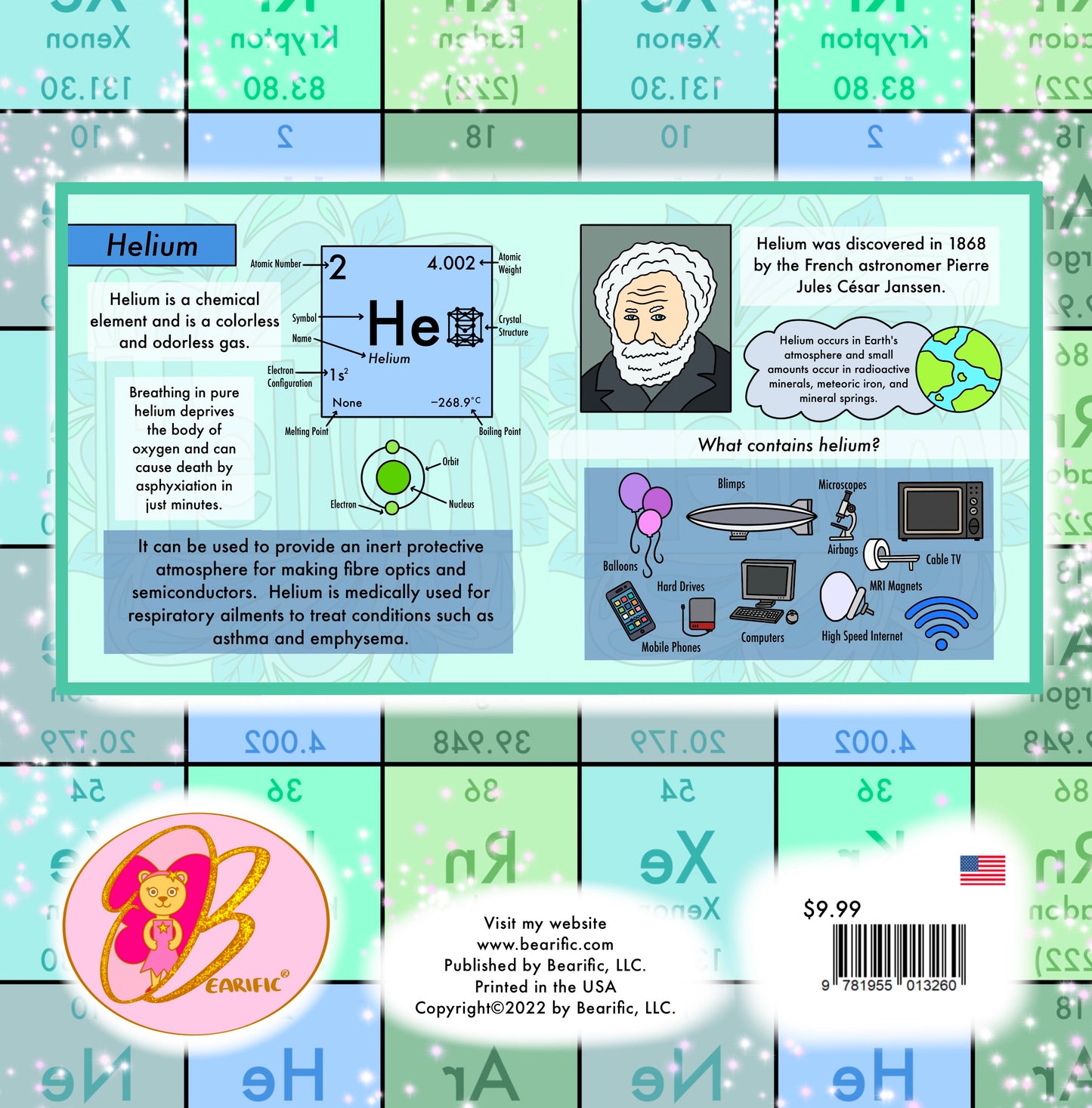 Learn About Noble Gases with Bearific®
