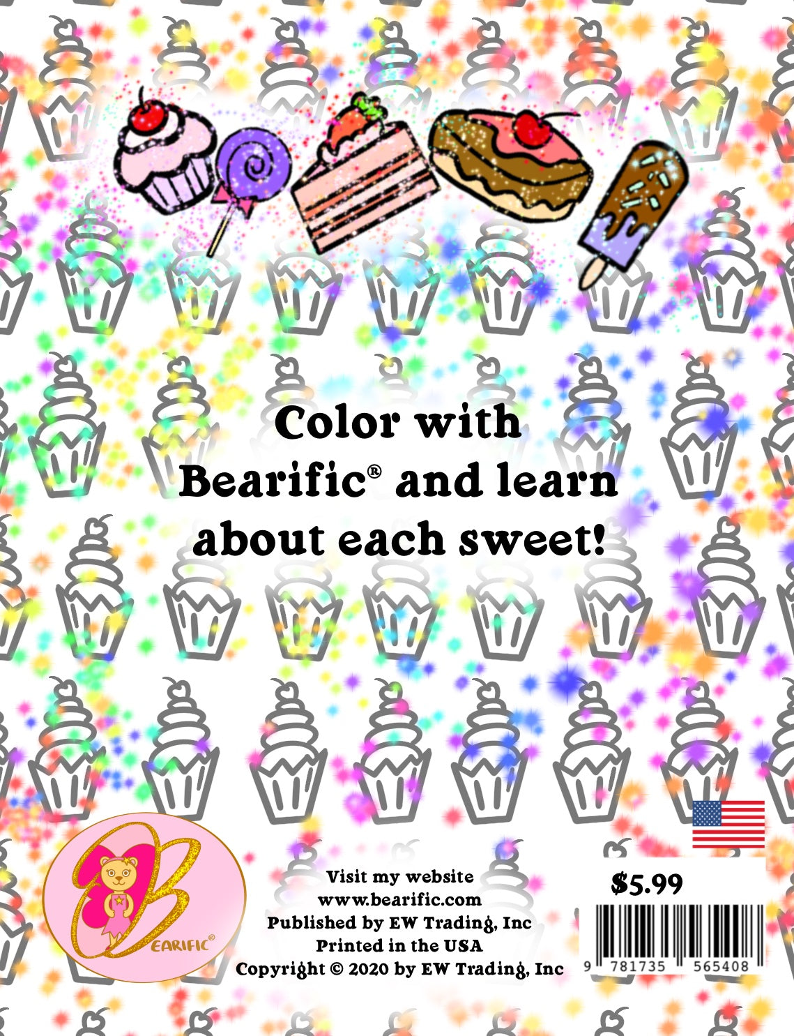 Bearific’s® Coloring Book: Sweets Edition