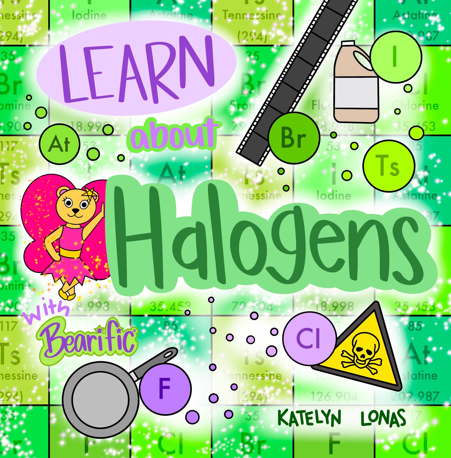Learn About Halogens with Bearific