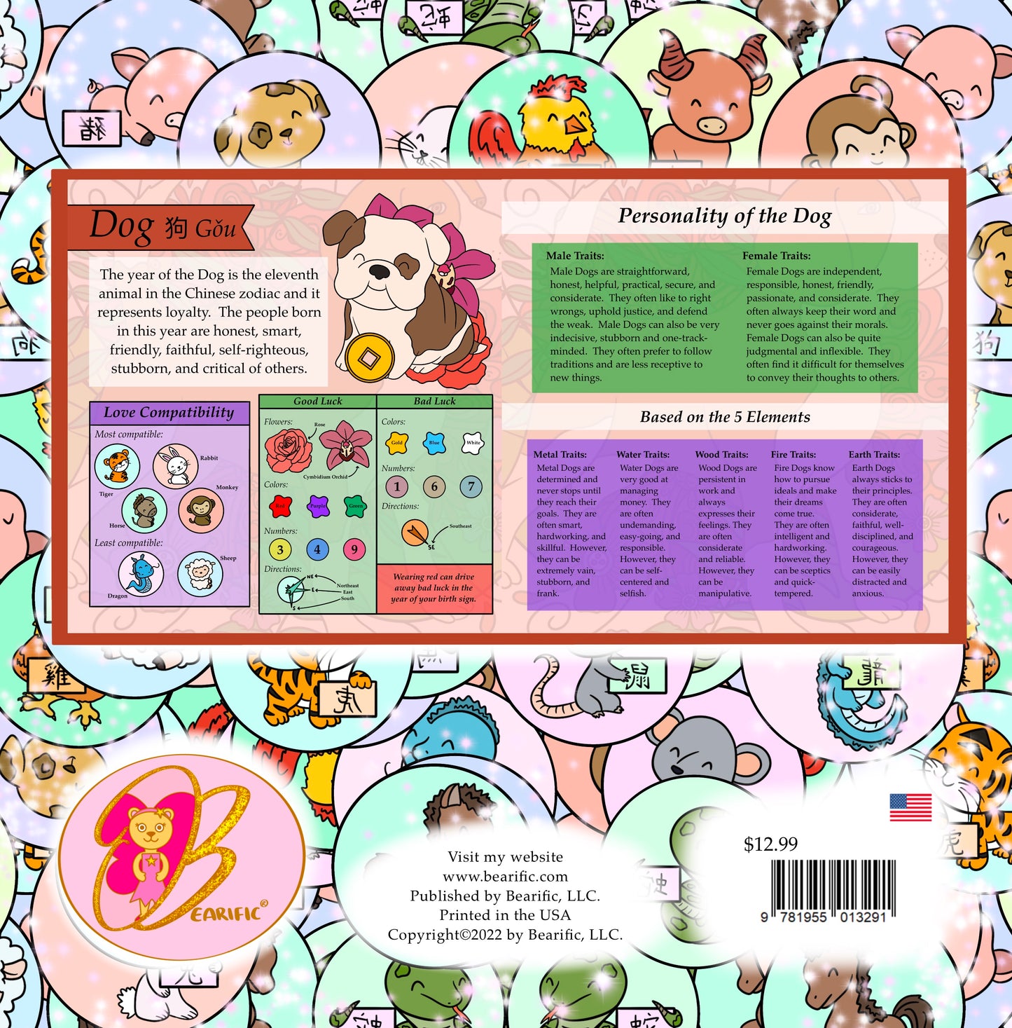 Learn About The Chinese Zodiac with Bearific